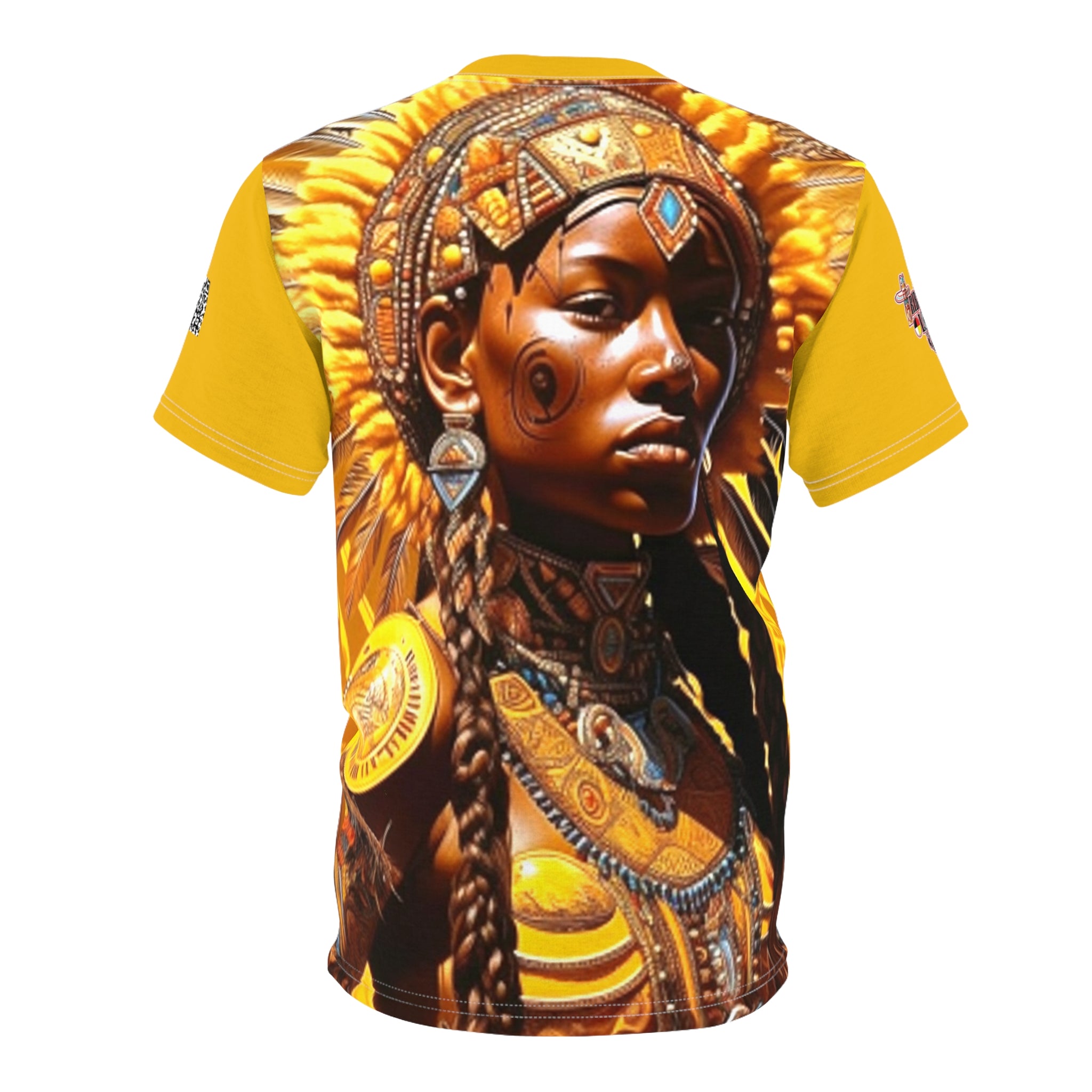 Unisex Aboriginal Goddess in Yellow